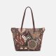 Ynot? Borsa Shopping Ikebana Stampa rigida